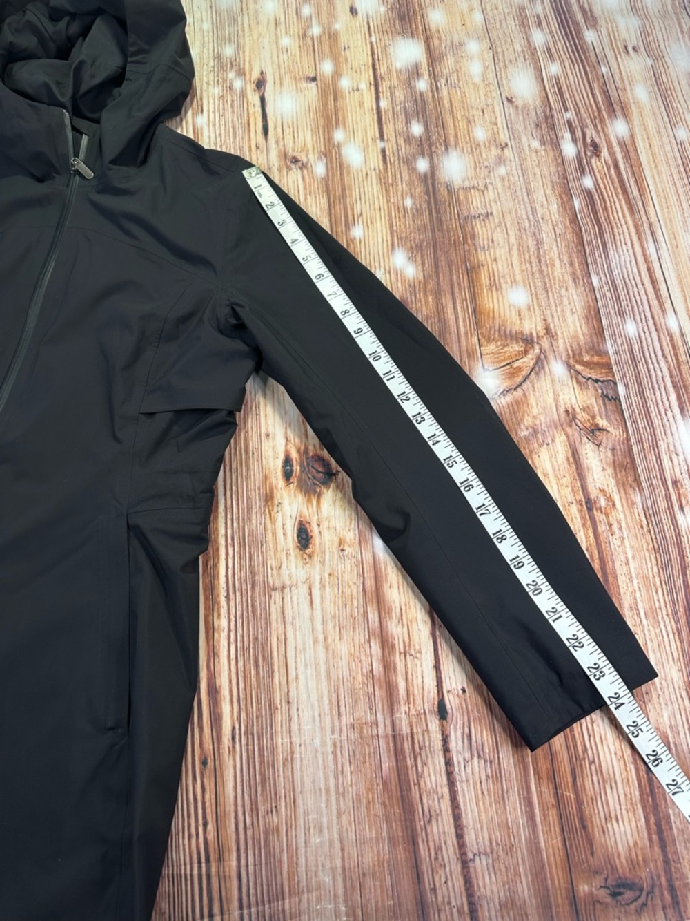 Lululemon Athletica Rebel Rain Jacket In Black Size 6 Outdoor Travel - Picture 11 of 16